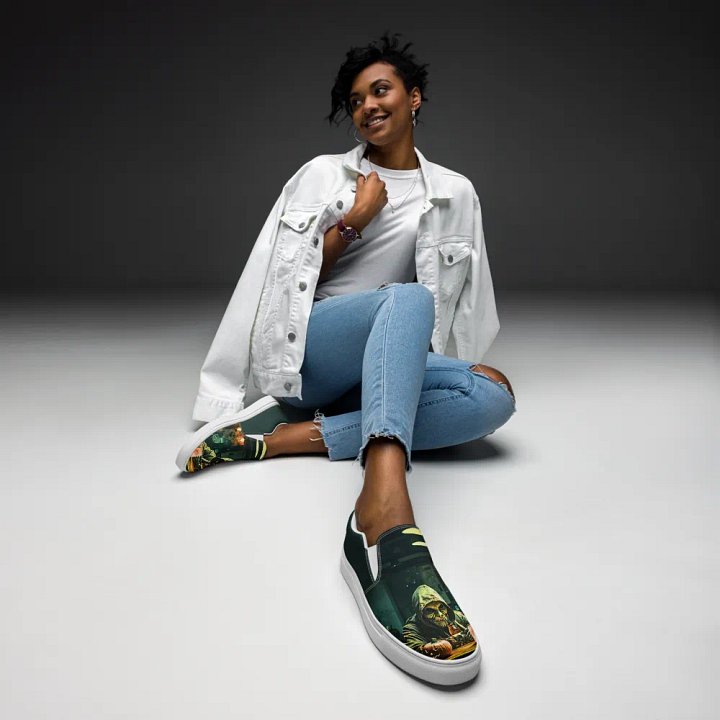 “Contempl4tionz” Women's Slip-on Shoez product image (2)