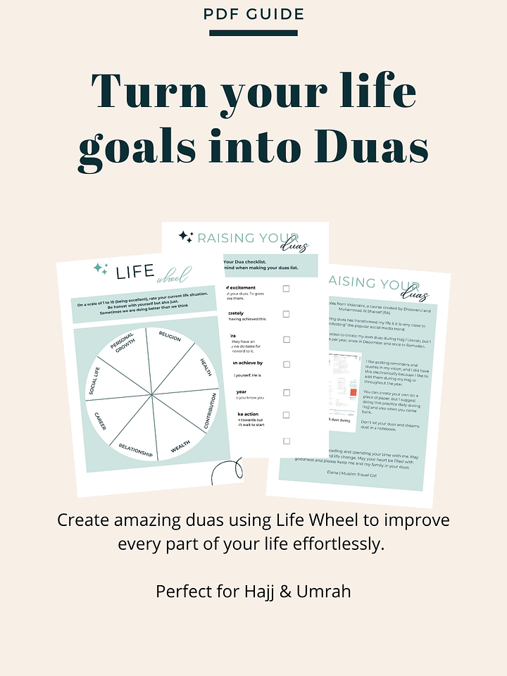 Life Goals & Dua Planner product image (1)