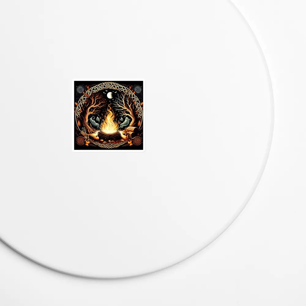 Samhain / Halloween 'Spirits' Die Cut, Slimline, Fade Proof Magnets product image (5)