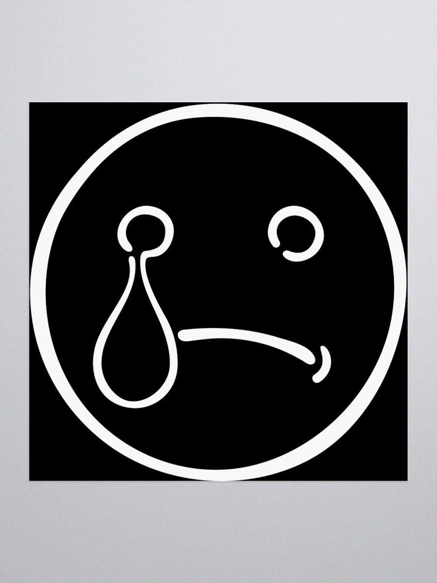 Sad Face Sticker product image (2)
