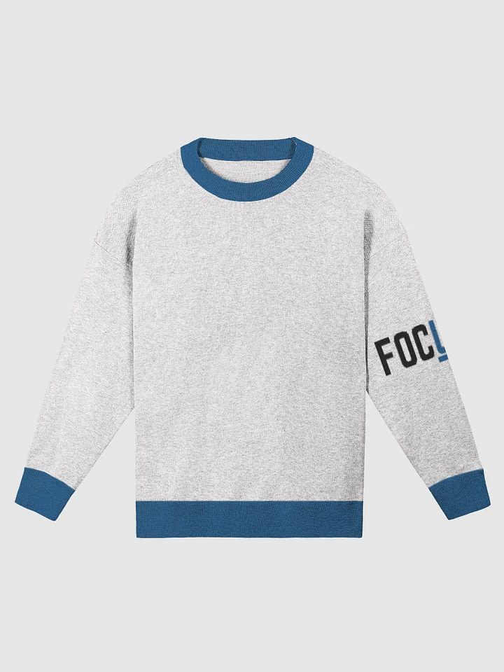 FOCUSED Knit Sweater - HNM Blue product image (1)