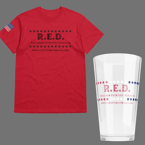 As always on Friday we wear red to Remember Everyone Deployed. Make sure to click the #linkinbio and get your RED merch today...