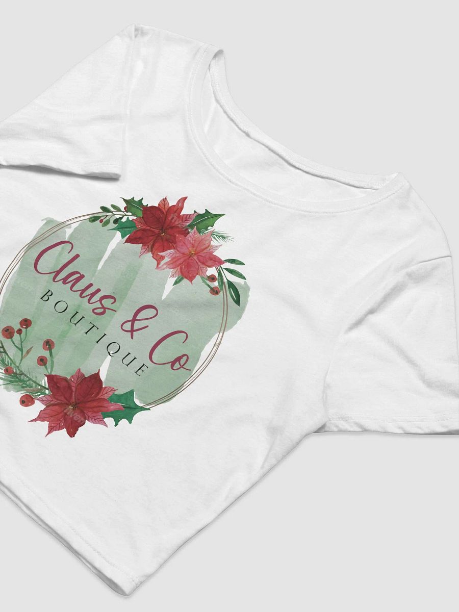 Women's Crop Tee - Claus & Co Merch product image (5)