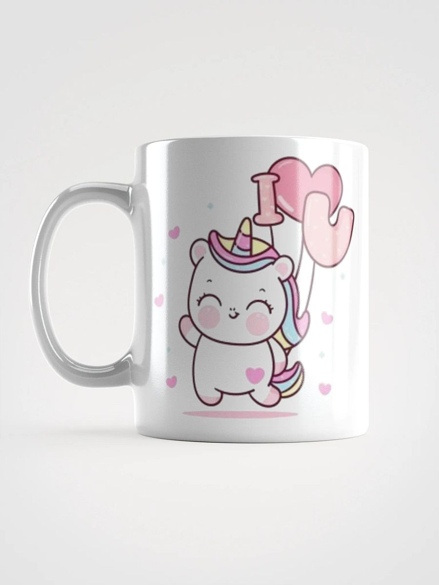 White Glossy Mug Sweet Cloud product image (6)