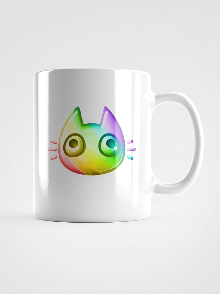 Rainbow Cat Face Mug product image (1)