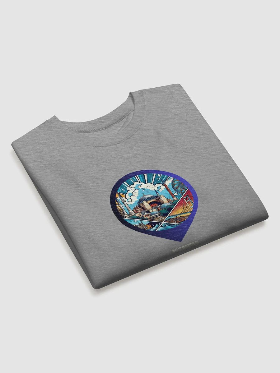 Cotton Heritage Premium Sweatshirt | AI Design Istanbul city product image (4)