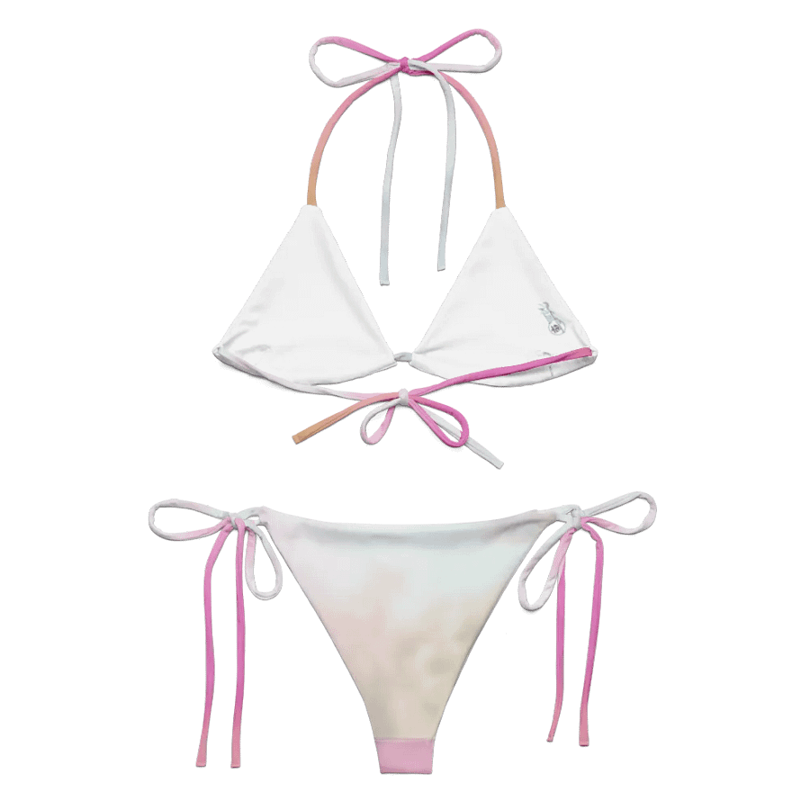 Blur cloud rainbow Design String Bikini - V4 product image (5)
