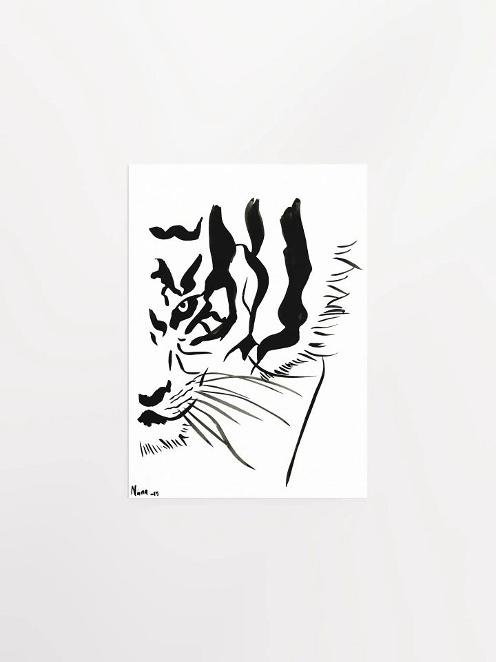 Face Of A Tiger Art Print product image (1)