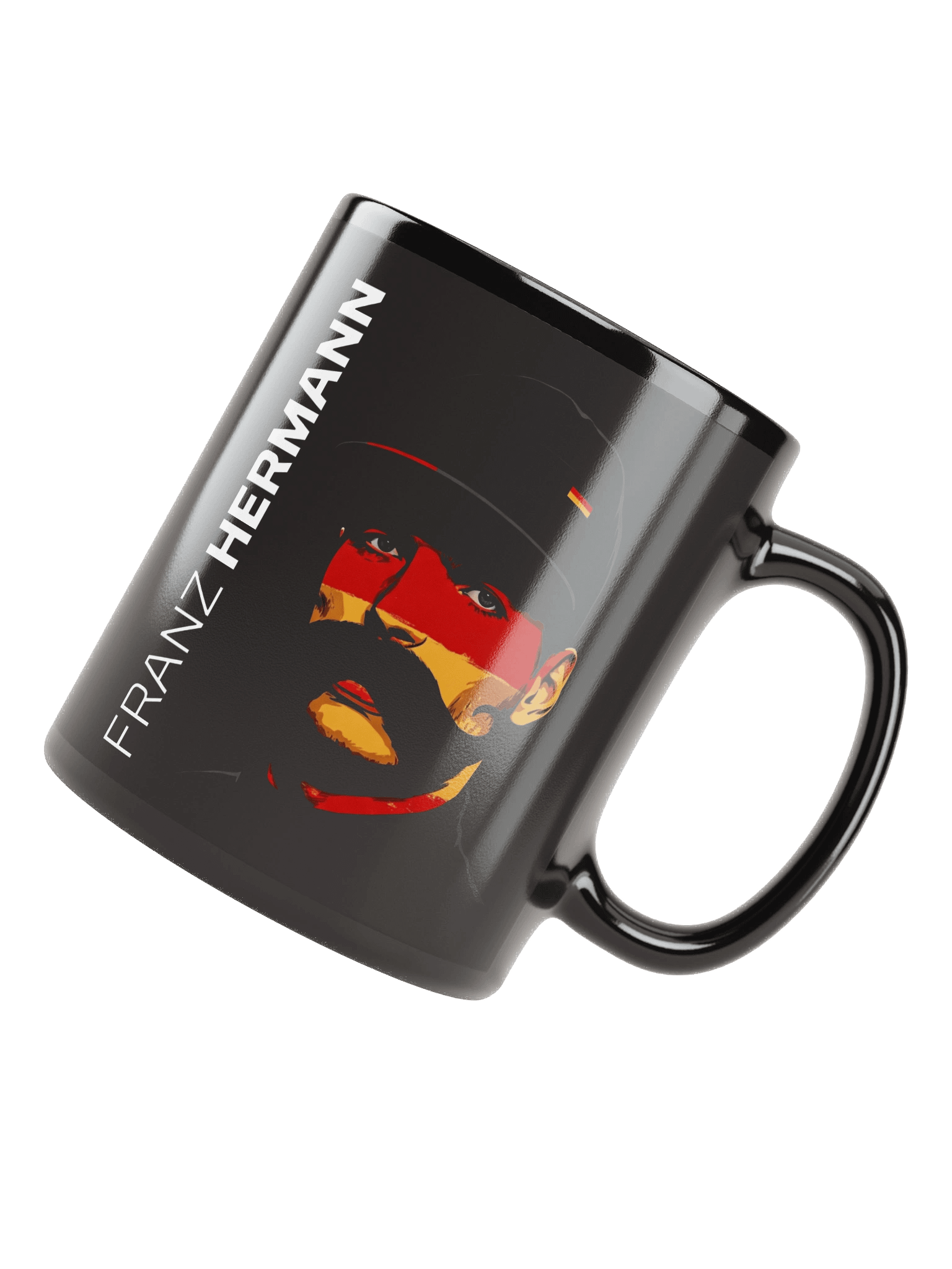 Franz Hermann F1 German Colors Mustache Mug product image (7)