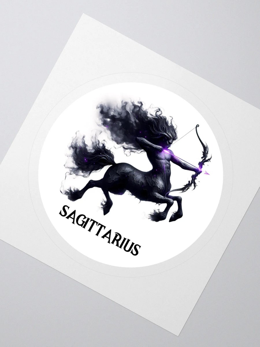 Mythical Sagittarius Zodiac Round Sticker product image (6)