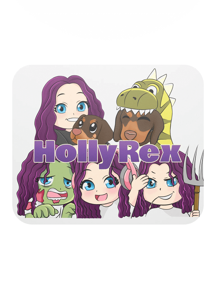 HollyRex Emote Mouse Pad product image (1)