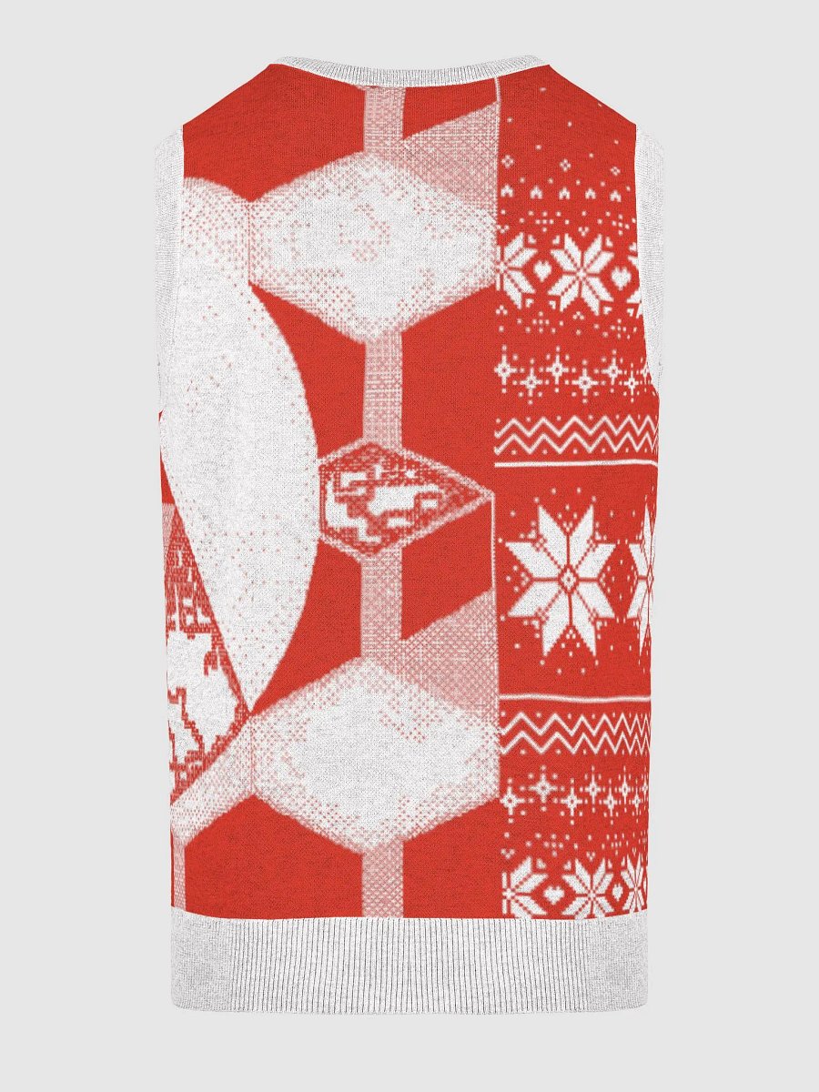 WINTER Snowflake Splendor V-Neck Vest Pattern product image (4)