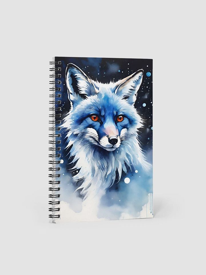 Grunge Fox Spirit Spiral Notebook product image (1)