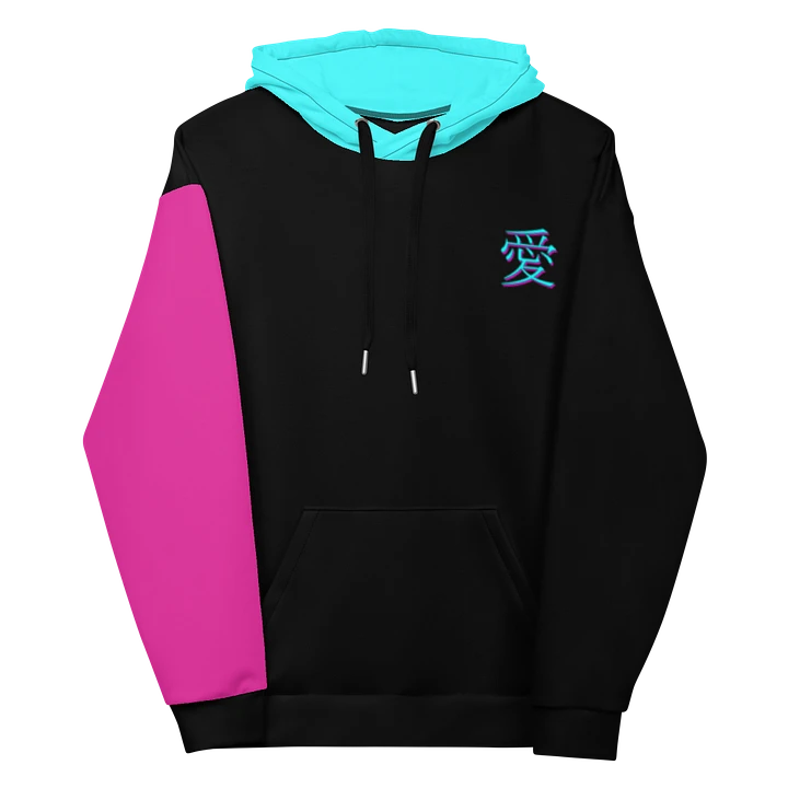 Waifu Material - Hoodie (Black) product image (2)