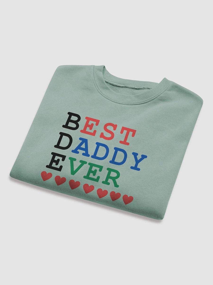 Best Daddy Ever Bella+Canvas Women's Fleece Crop Sweatshirt product image (8)