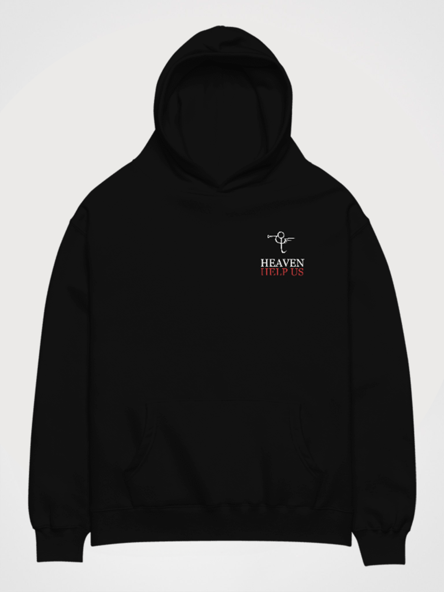Heaven Help Us Embroidered Hoodie product image (2)