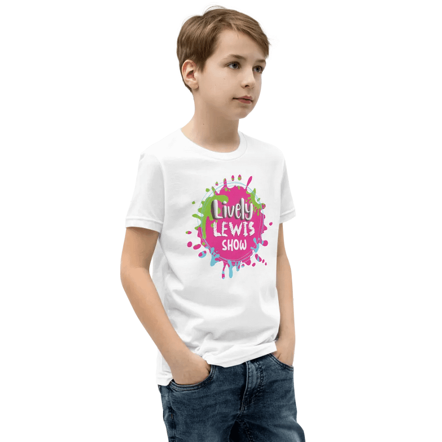 Lively Lewis Show Youth Size T-Shirt product image (3)