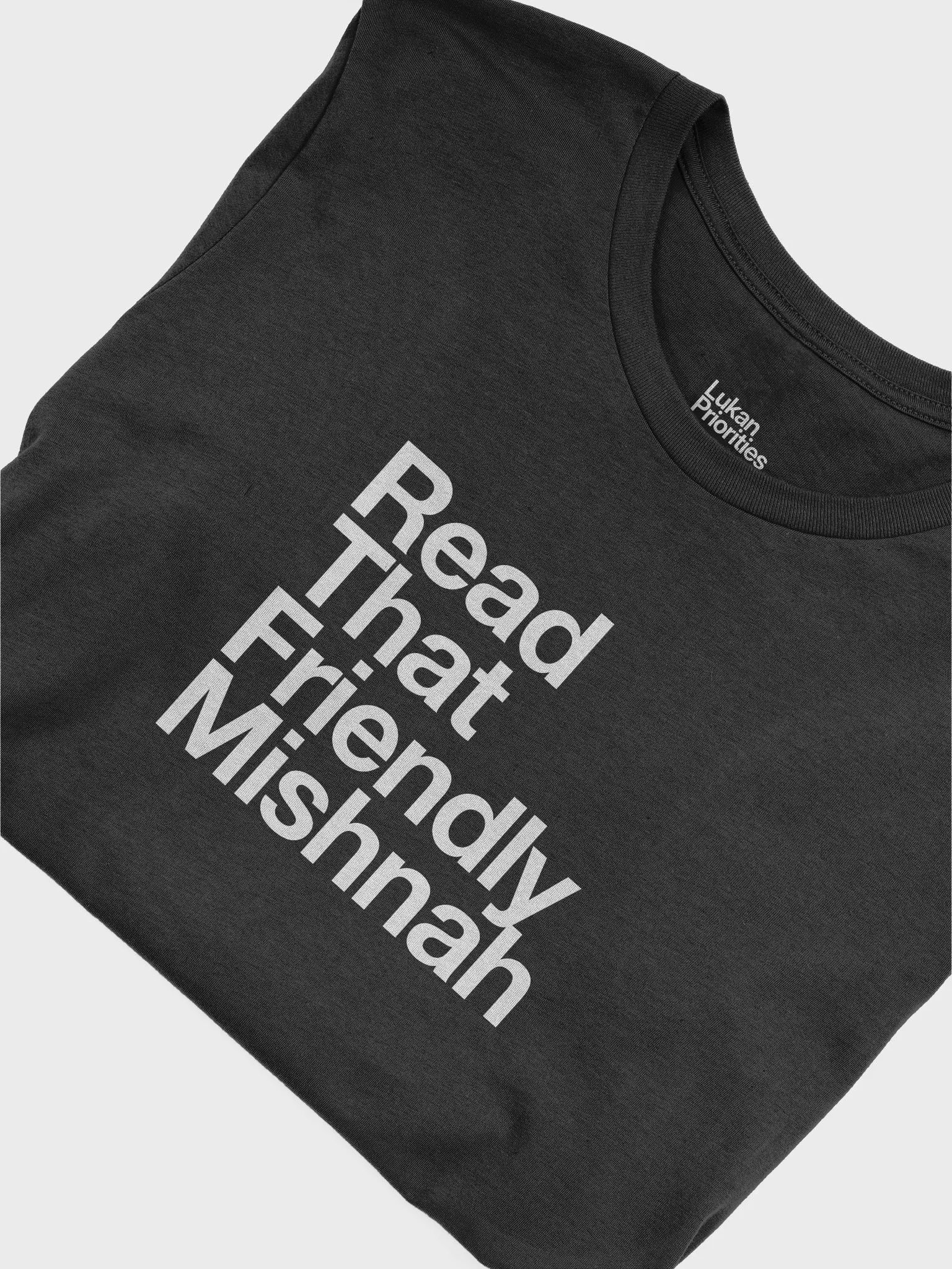RTFMishnah Dark Mode Tee product image (5)