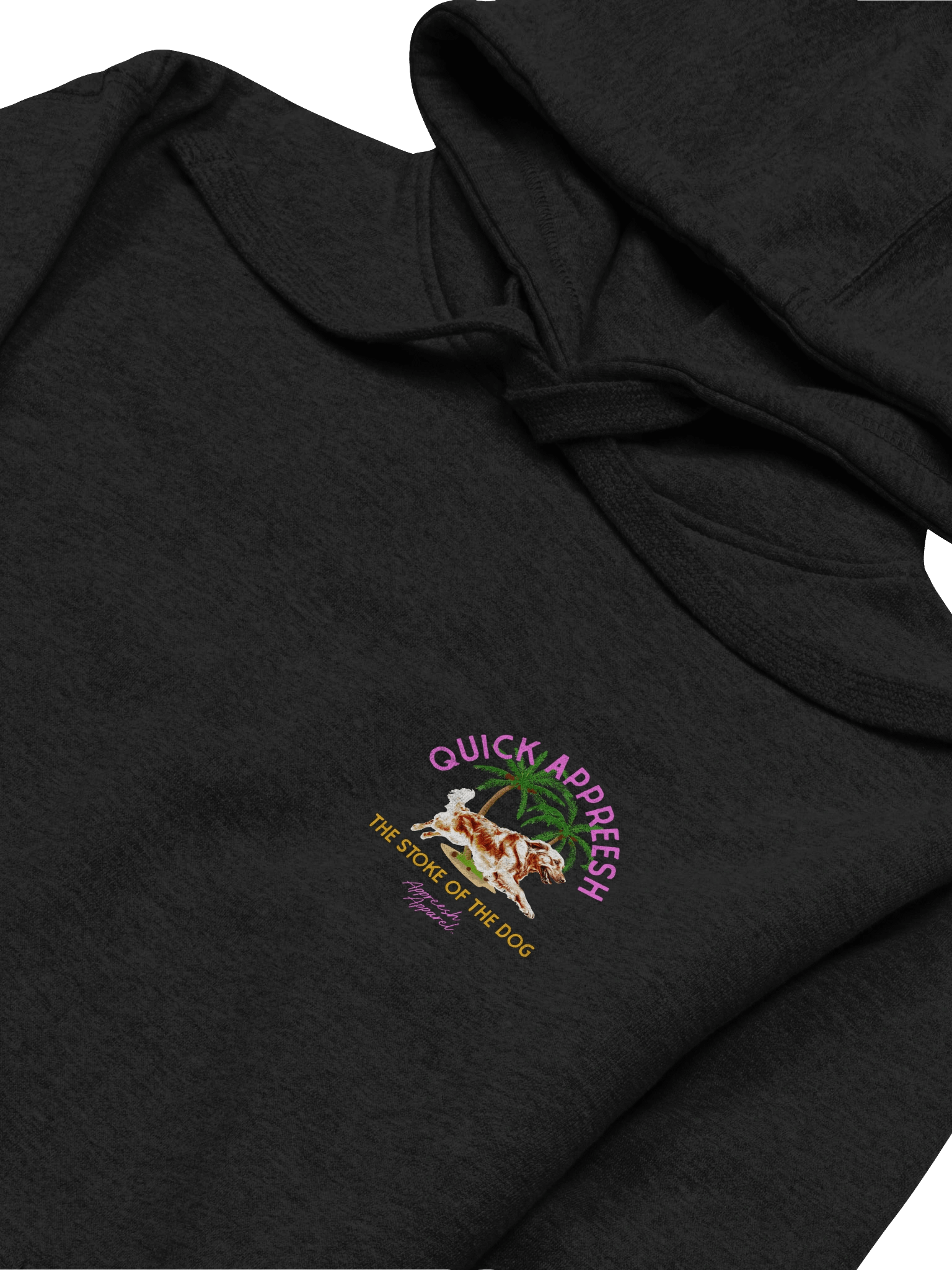 Stoke of the Dog Black Hoodie product image (3)