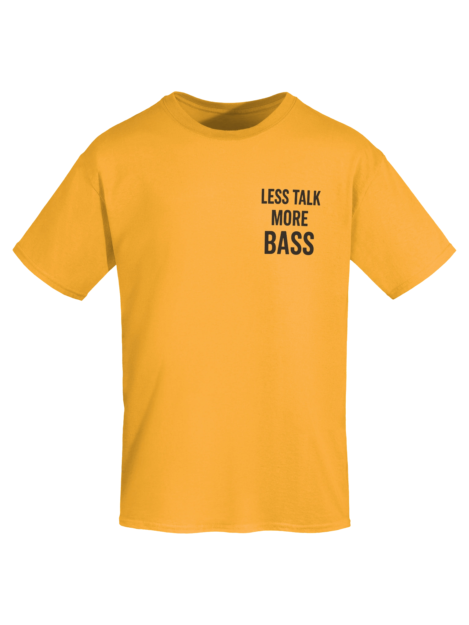Less Talk MORE BASS @shaksbasschannel bass t-shirt product image (34)