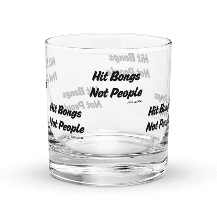Hit Bongs Not People Rocks Glass- All Over Print product image (2)