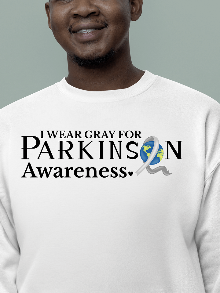 I Wear Gray For Parkinson`s Awareness, Heritage Sweatshirt product image (1)