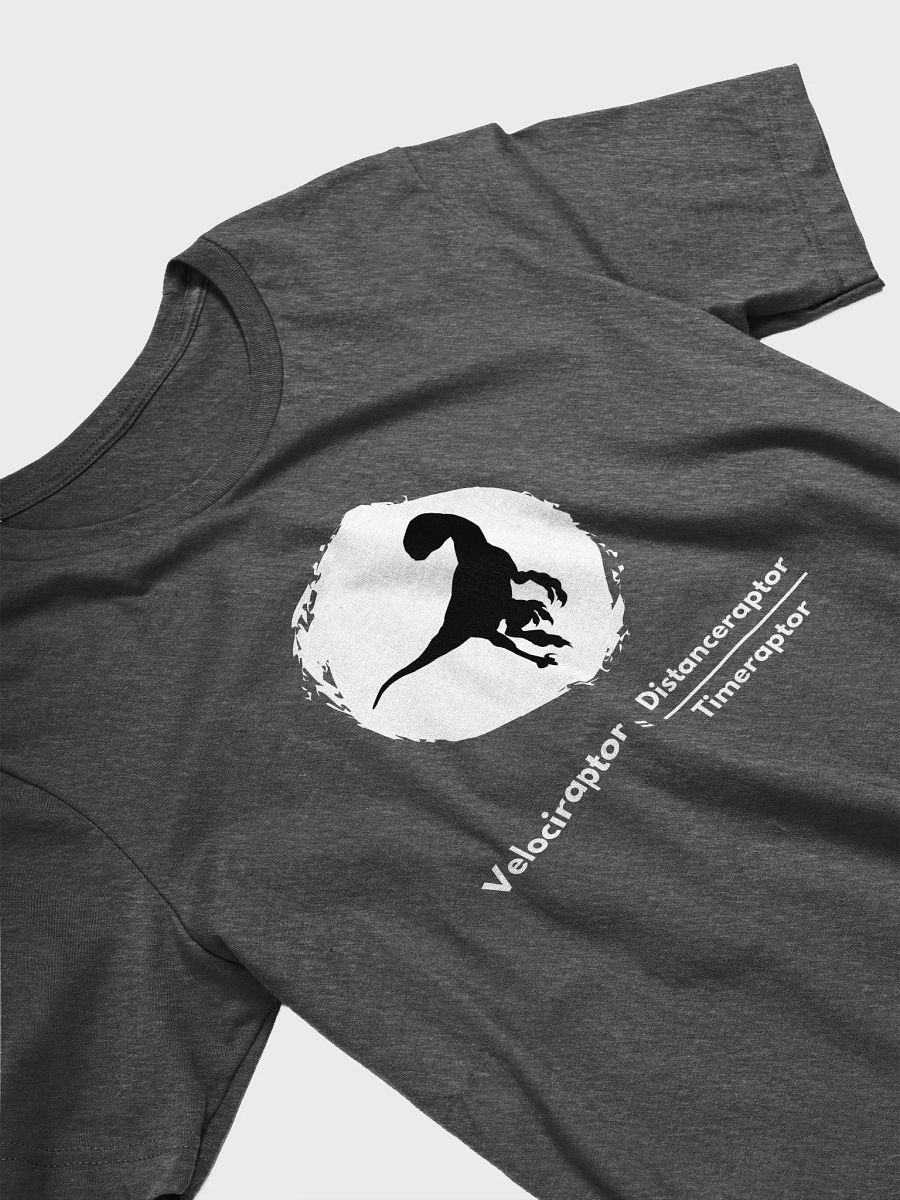 Funny Velociraptor Equation - Unisex T-shirt Bella Canvas 3001 product image (9)