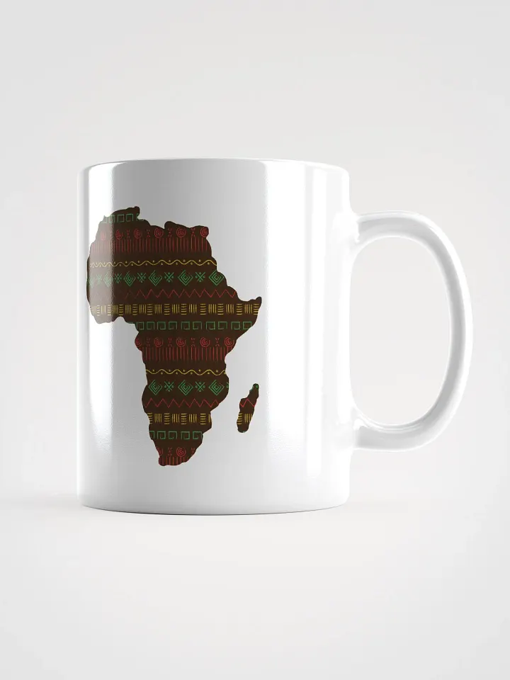 Brown Colourful Pattern Africa Mug product image (1)