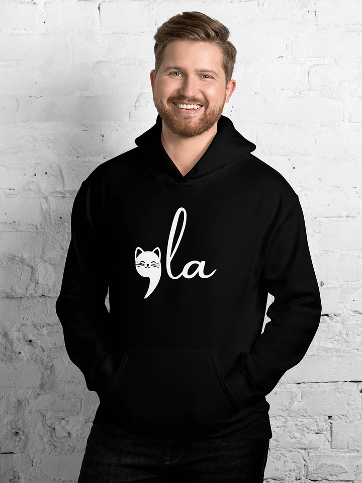 CAT COMMA KAMALA UNISEX HOODIE product image (2)
