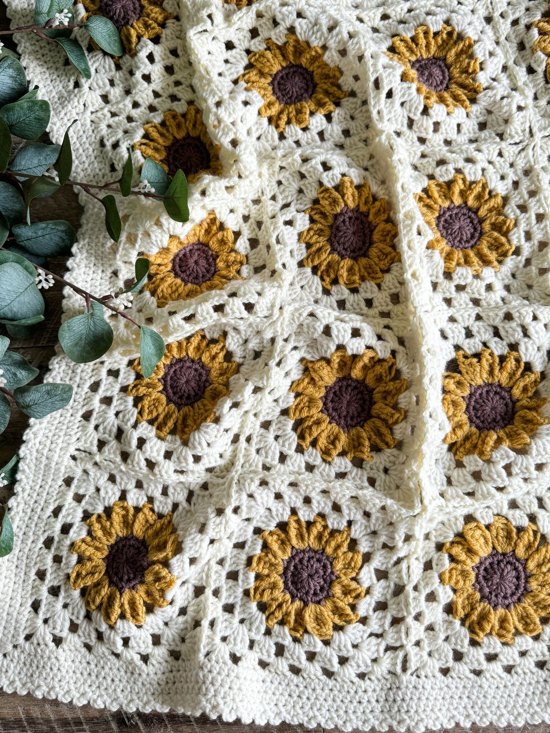 Summer Sunshine Blanket Crochet Pattern product image (4)