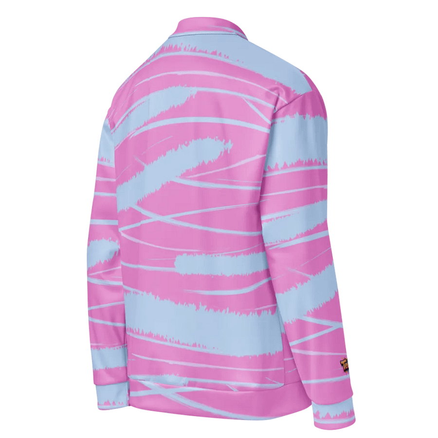 Vibrant Brush Strokes All-Over Bomber Jacket product image (9)
