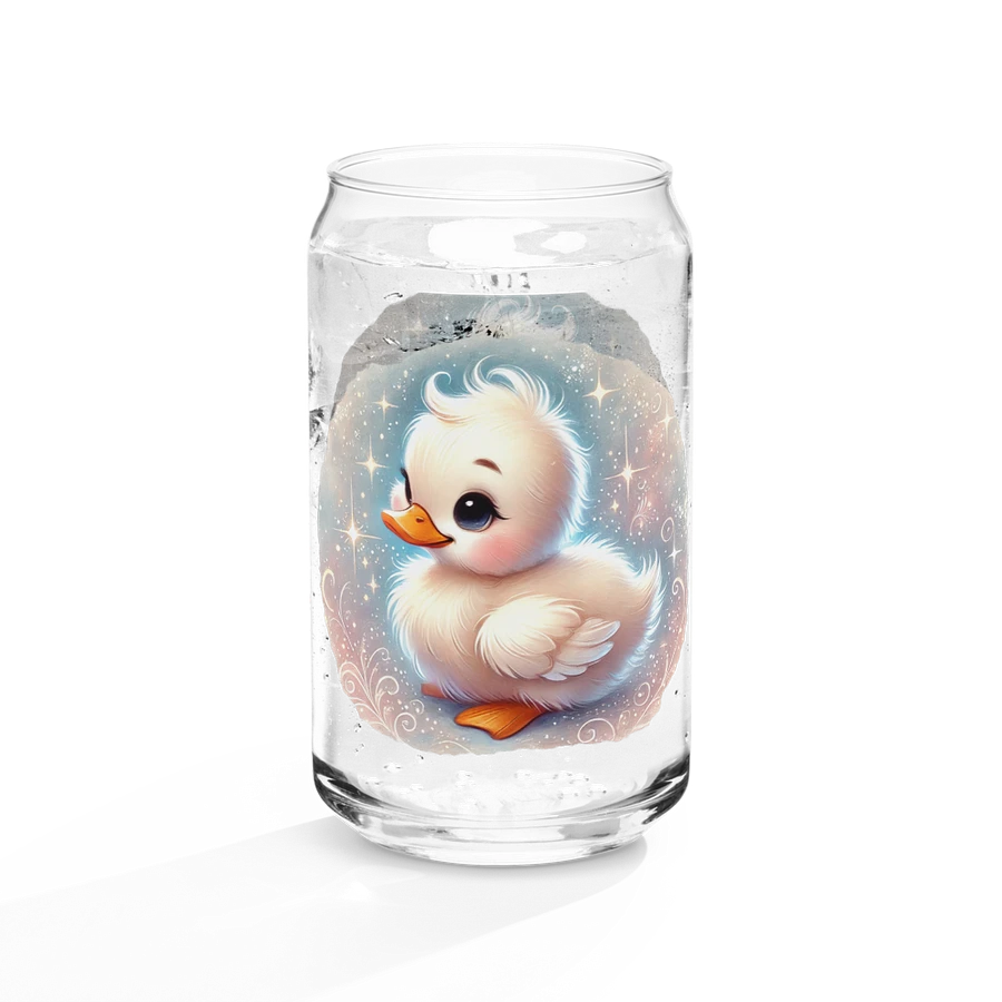 Baby Duckling Glass with Optional Bamboo Lid and Straw product image (37)