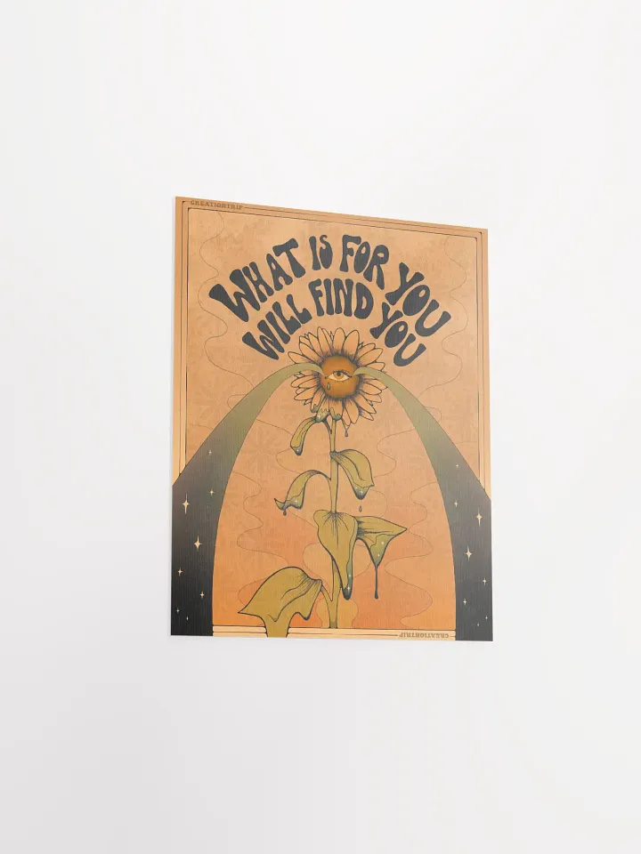 Matte Poster - What Is For You product image (2)