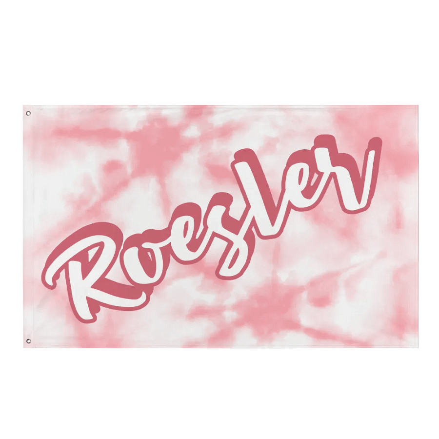 Roesler Signature Tie-Dye Flag product image (1)