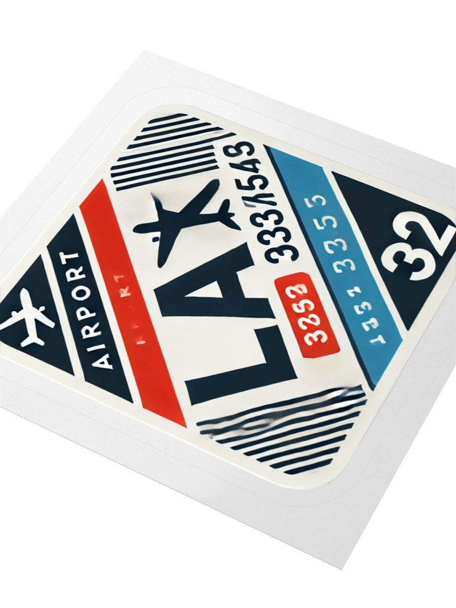LAX Airport Sticker product image (3)