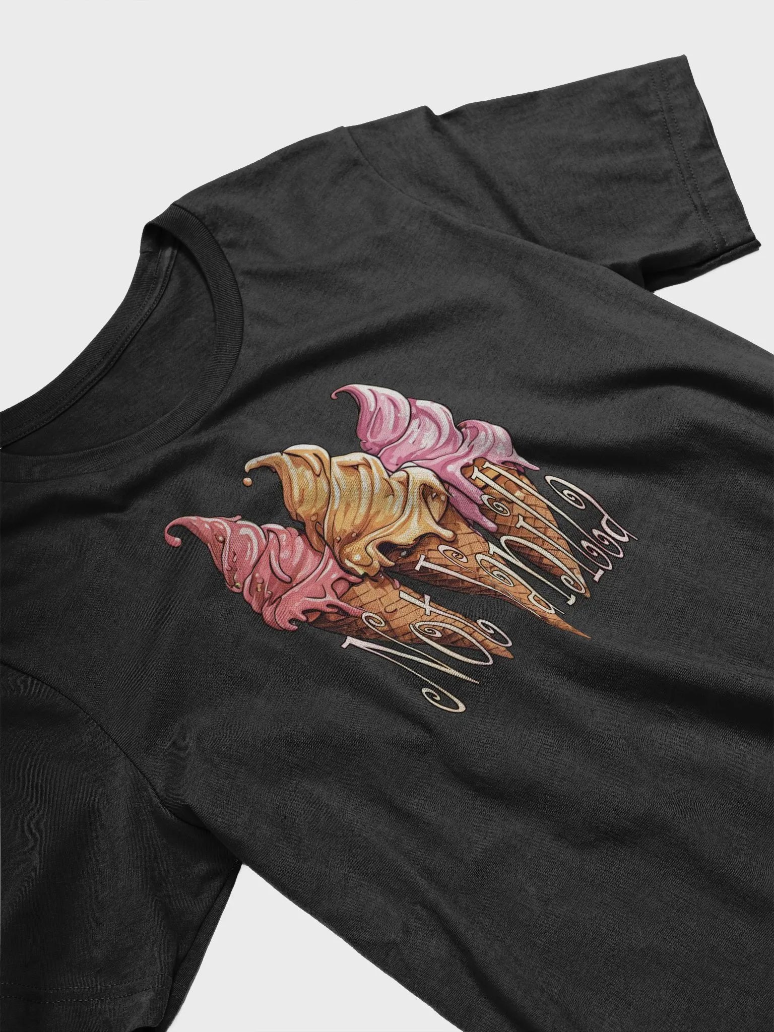 Not Vanilla threesome of ice cream cones T-shirt product image (29)