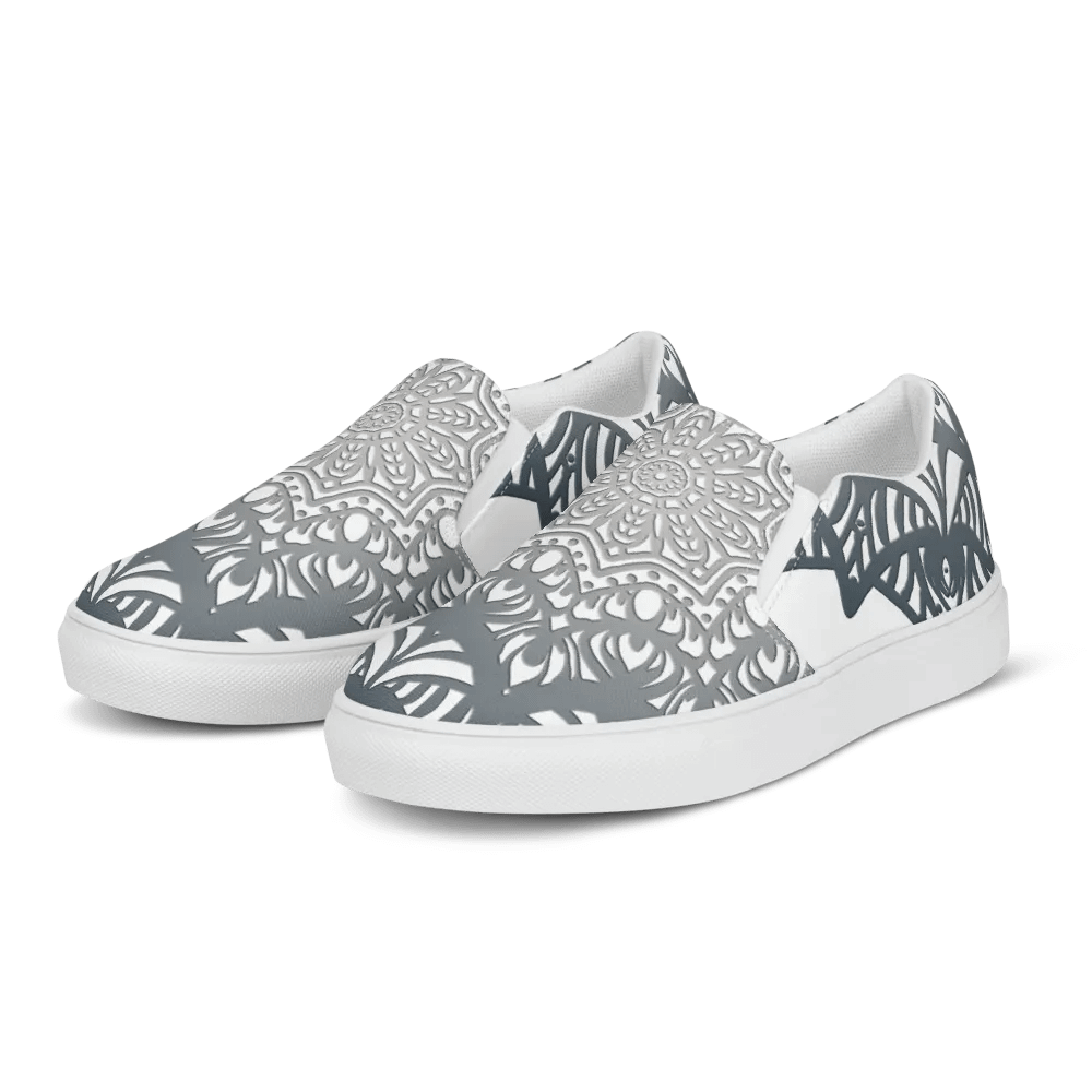 Mandala Symmetry Women's Slip-Ons product image (11)