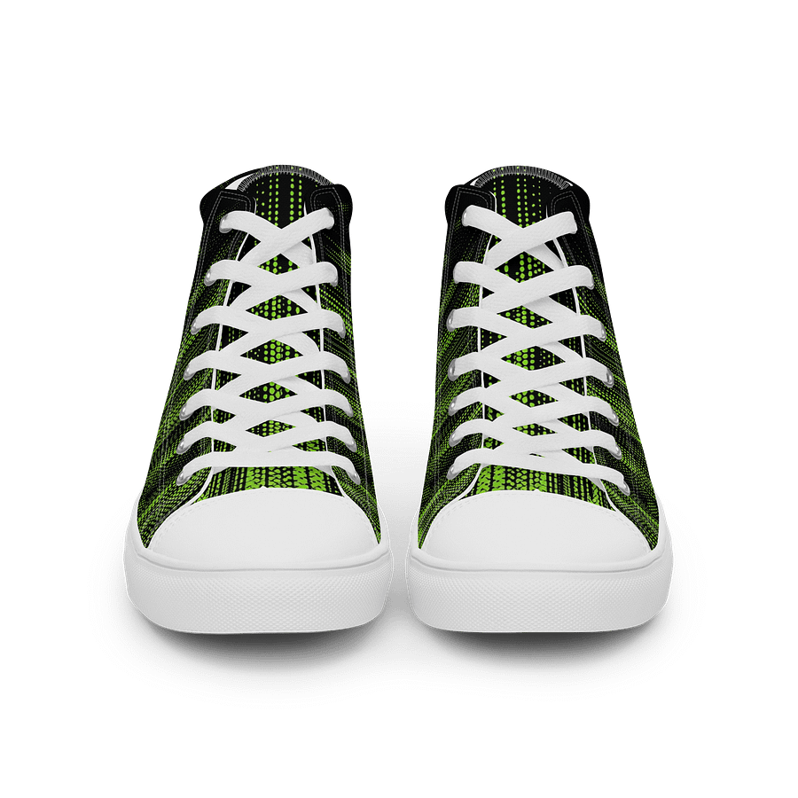 Matrix Green Canvas High Tops product image (3)