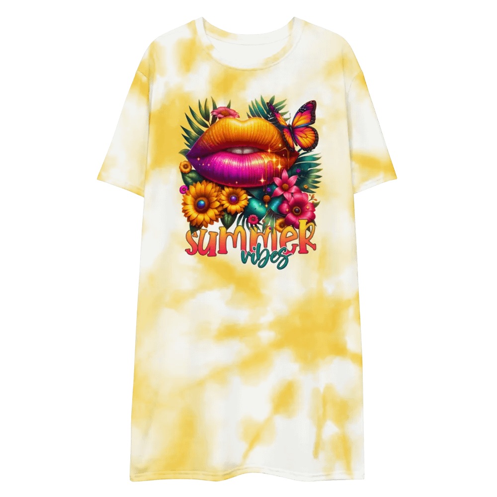 Butterfly Kiss Summer T-Shirt Dress product image (12)