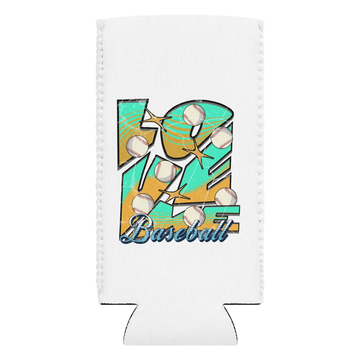 Love Me Baseball Wave Fusion Can Cooler product image (2)