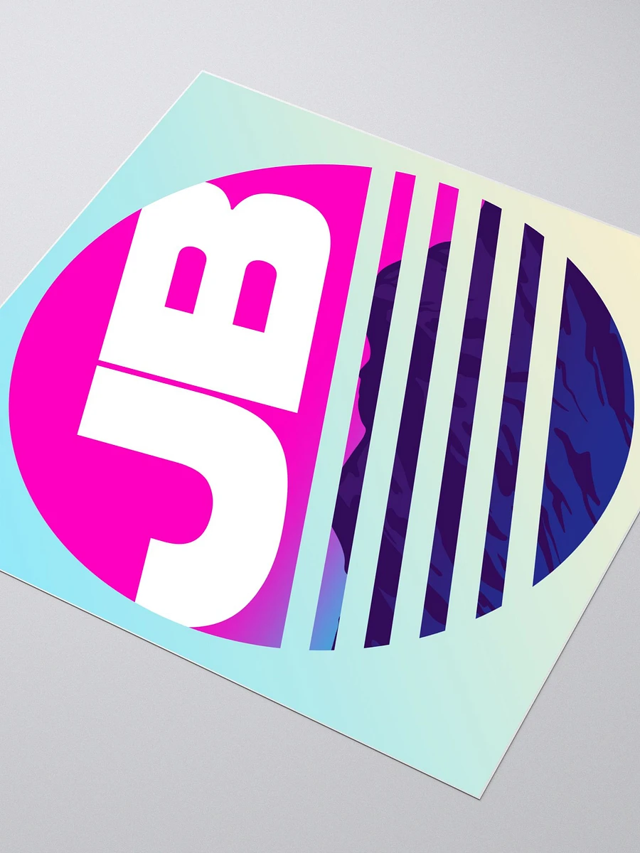JB Retrowave Sticker product image (3)