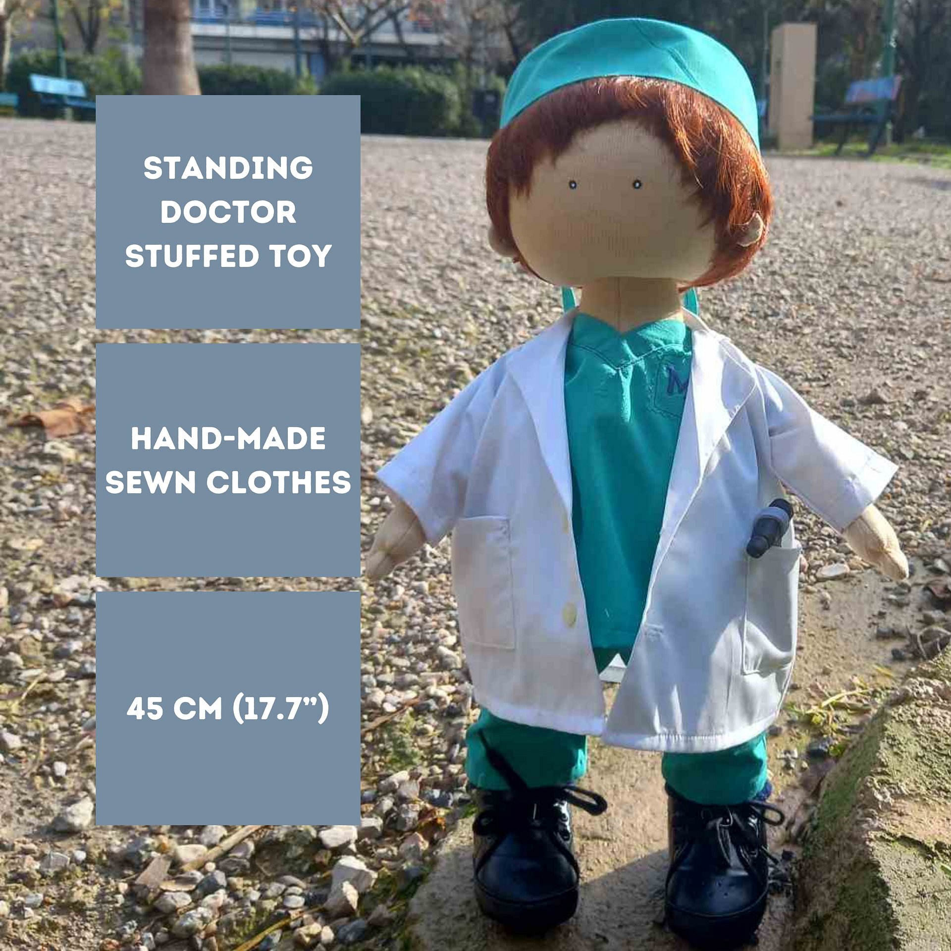 Doctor/Nurse Doll Toy In Full Outfit With Accessories product image (1)