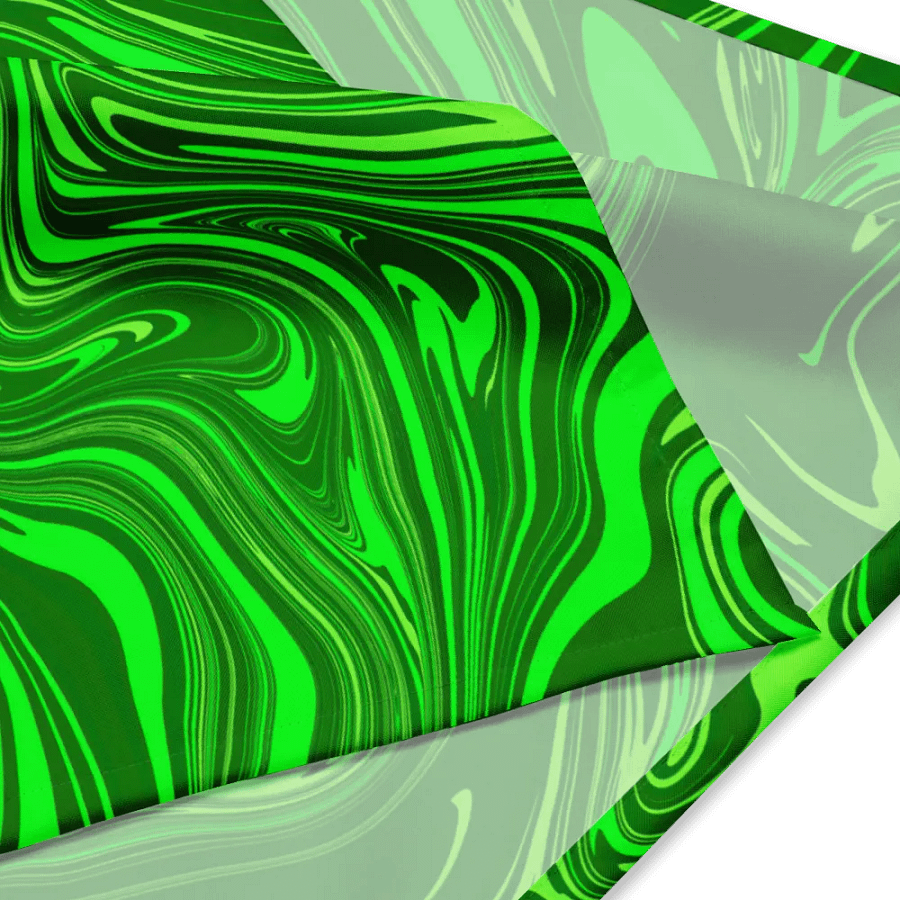 Bandana - Different Shades of Green Digital Fluid Art product image (6)