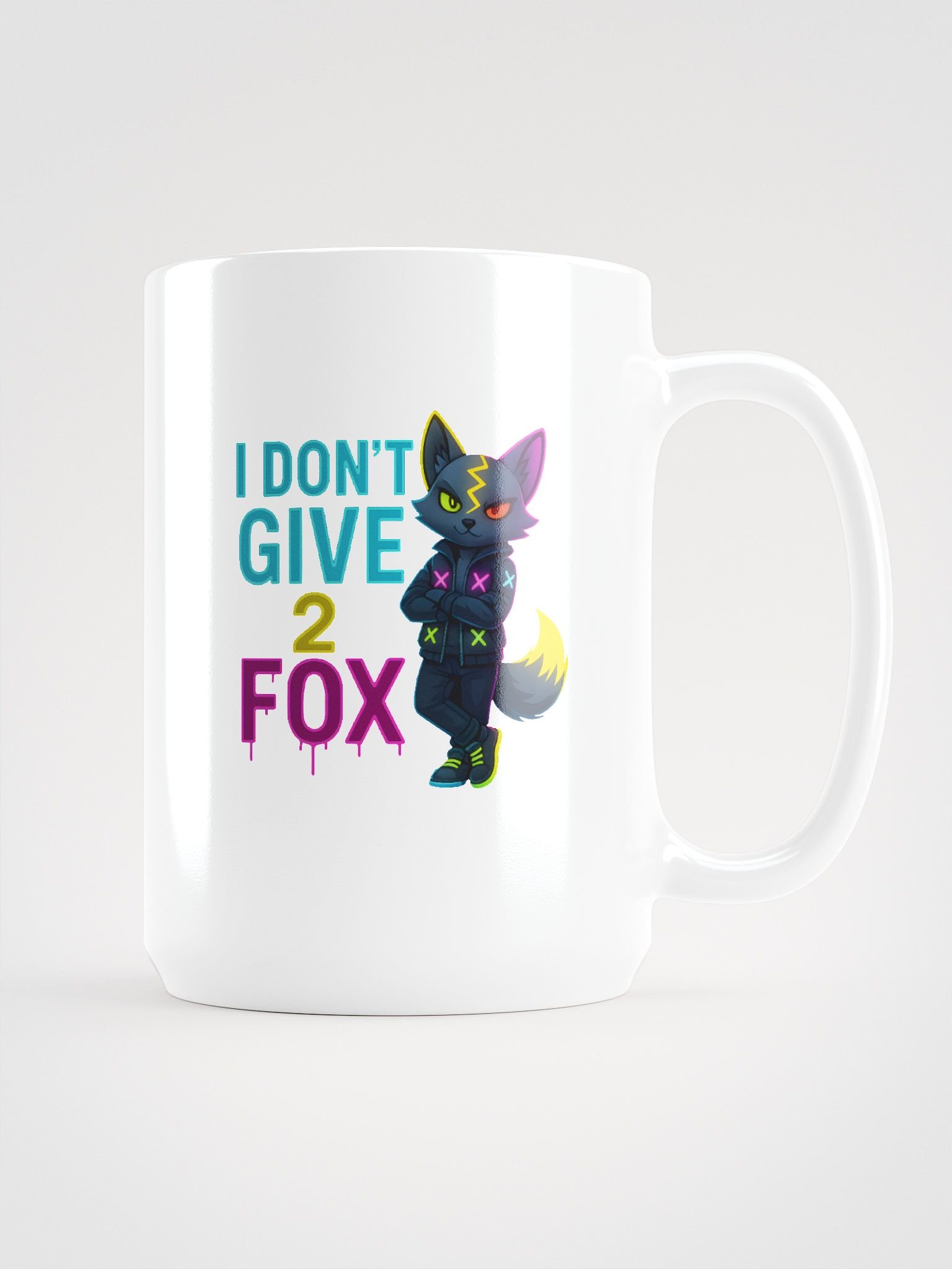 Dont Give 2 Fox White Mug product image (1)