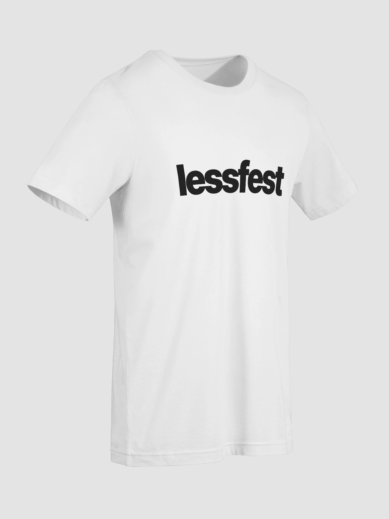 lessfest 9 shirt (dark text) product image (9)