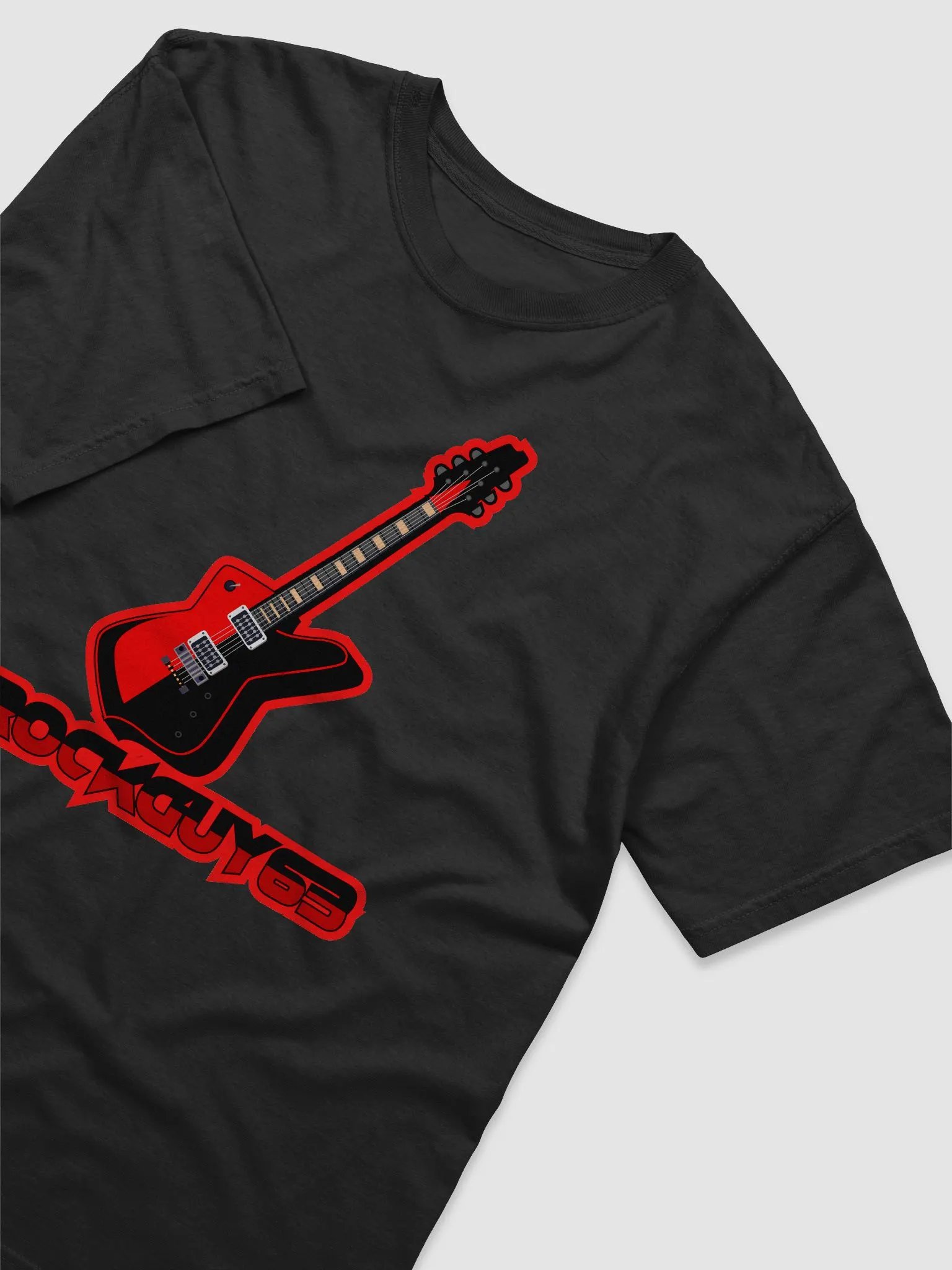 Rockguy Guitar Logo Shirt product image (24)