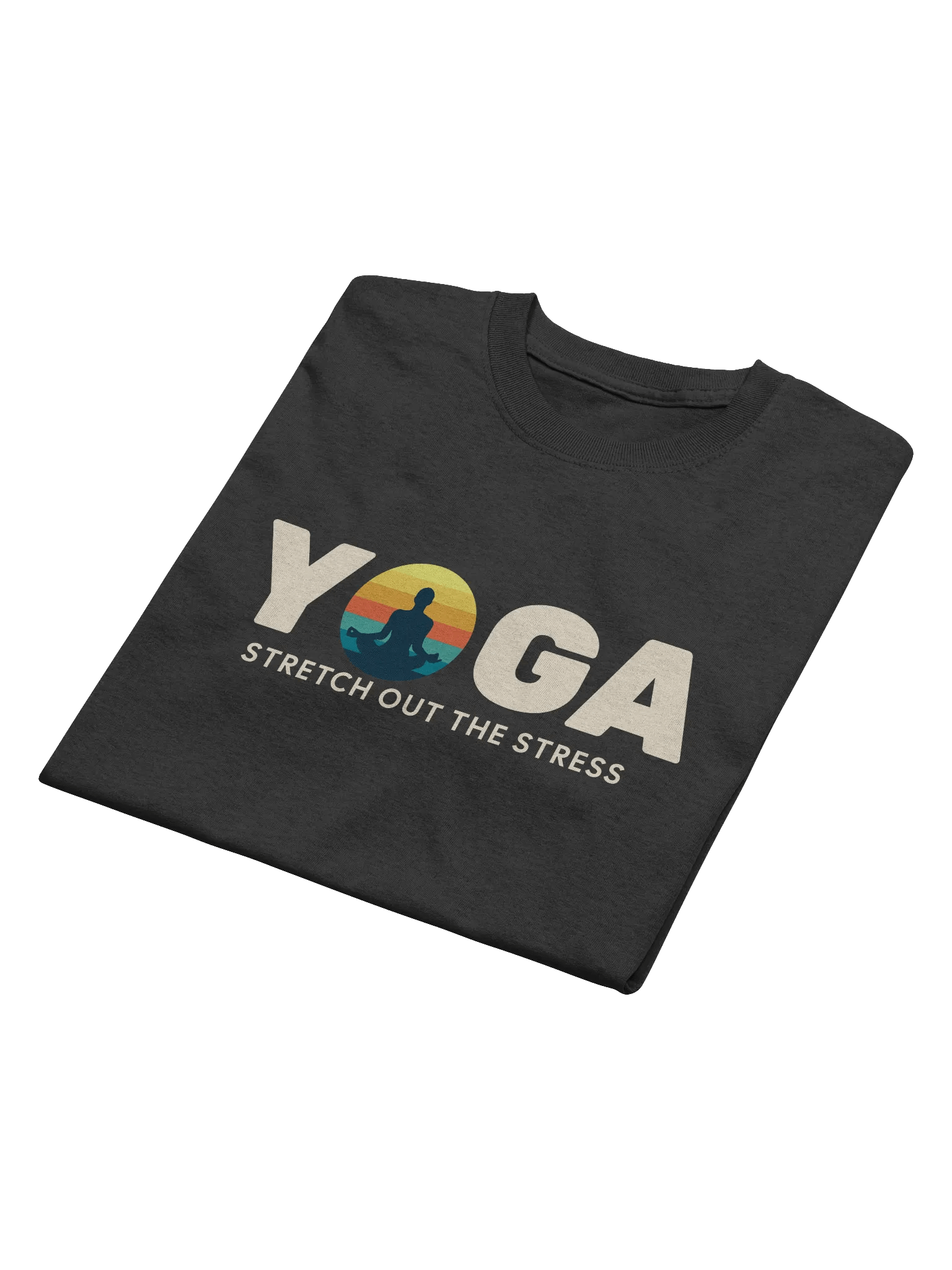 Yoga - Stretch Out the Stress Tee product image (4)