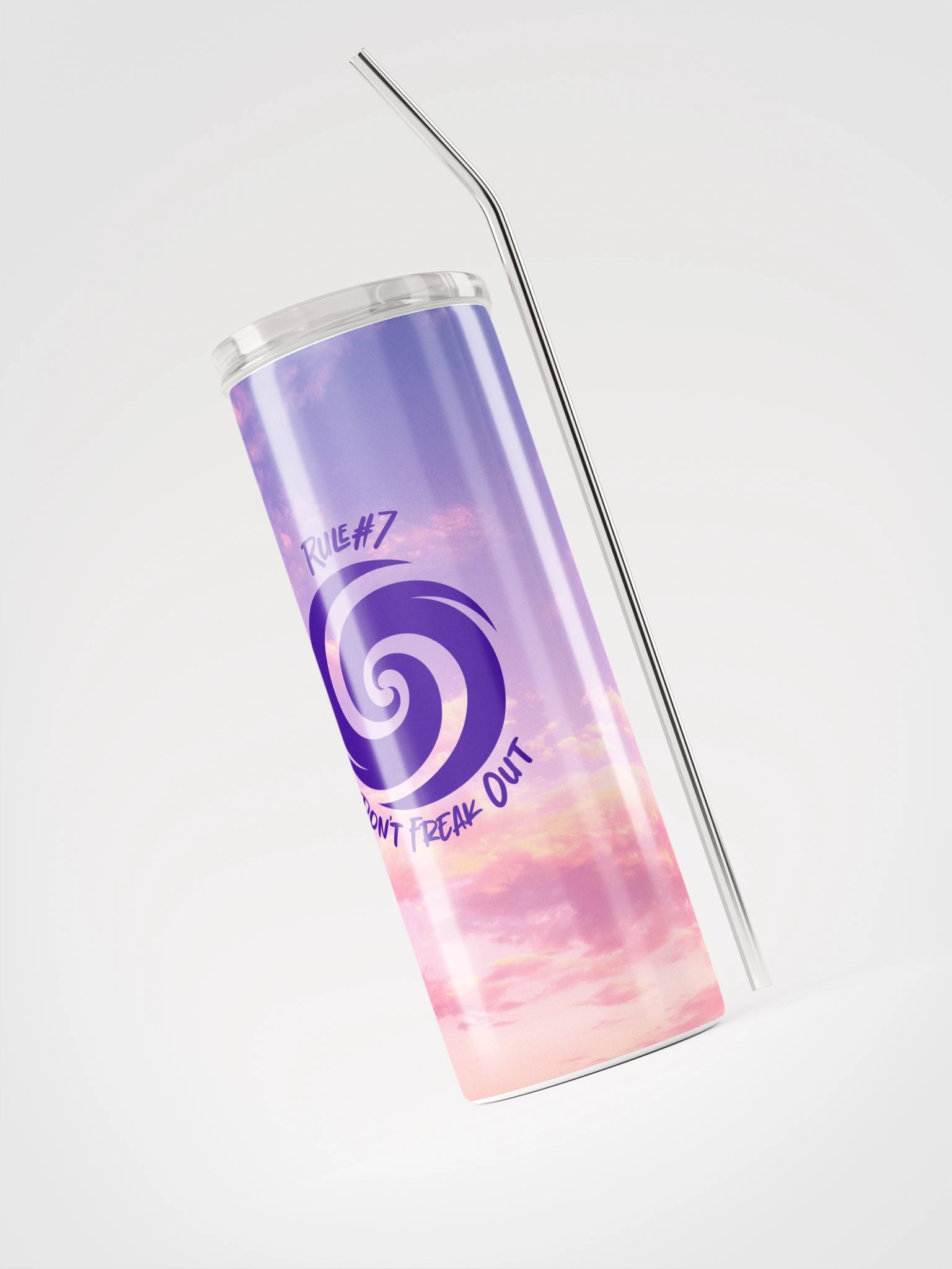 Rule #7 Pink Sky Stainless Steel Tumbler product image (3)