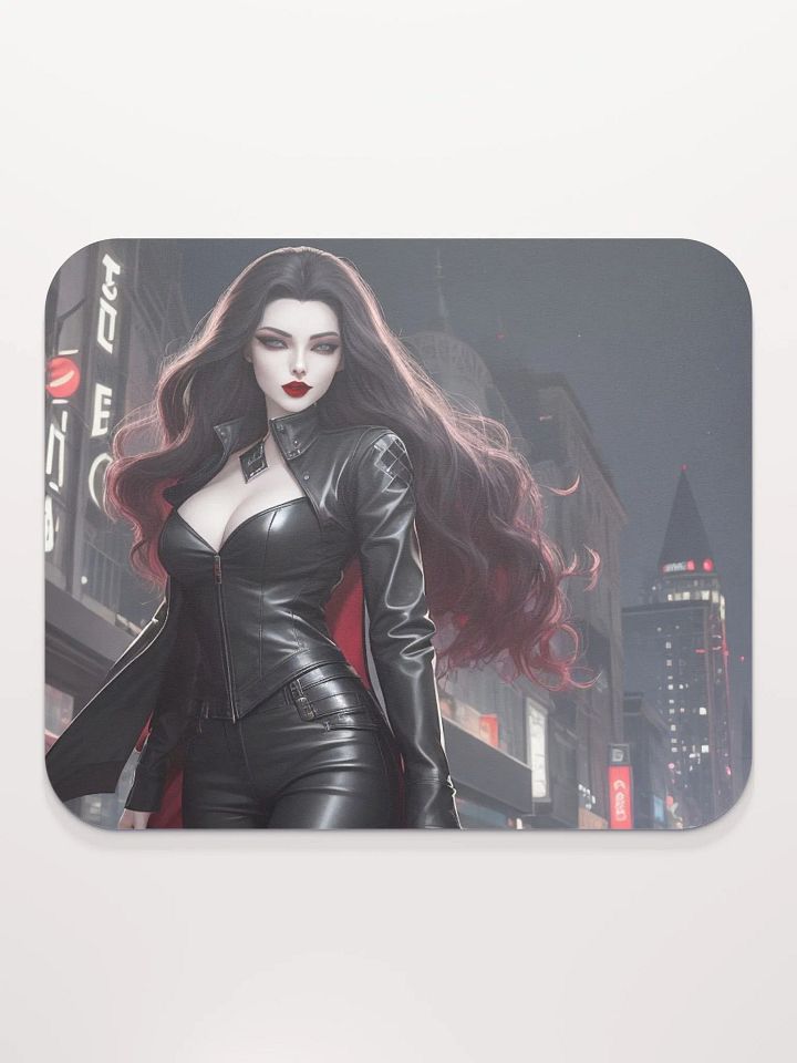 City Vampire Woman Classic Mouse Pad product image (2)