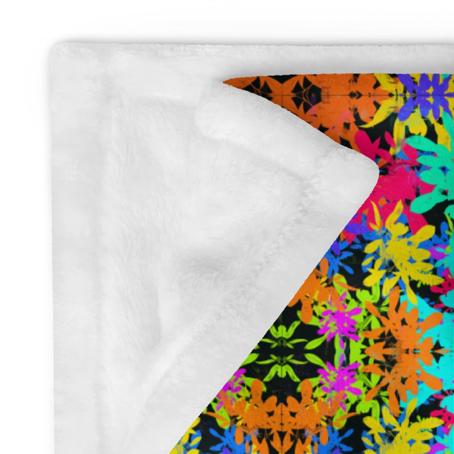 Bright Colourful Leaves Pattern Blanket product image (14)